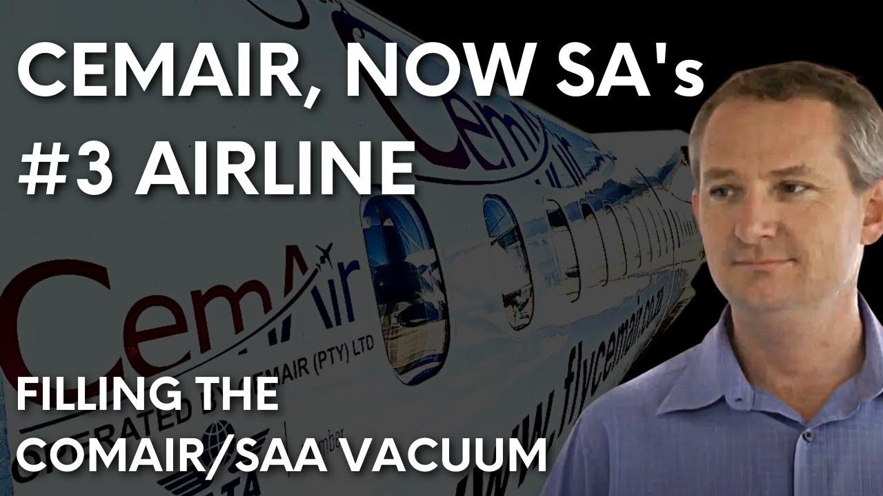 Cemair now SA’s #3 airline, adds staff, expands flights to fill Comair/SAA vacuum