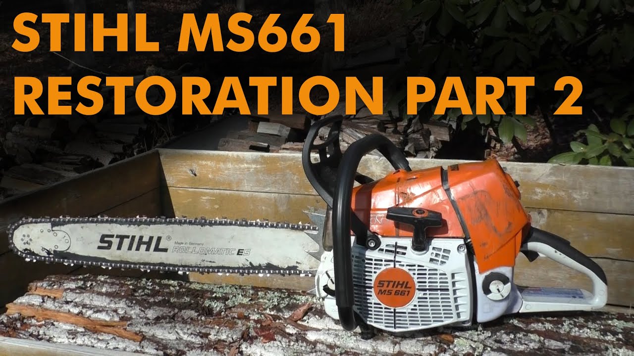 Реставрация бензопилы Stihl MS 661, часть 2.