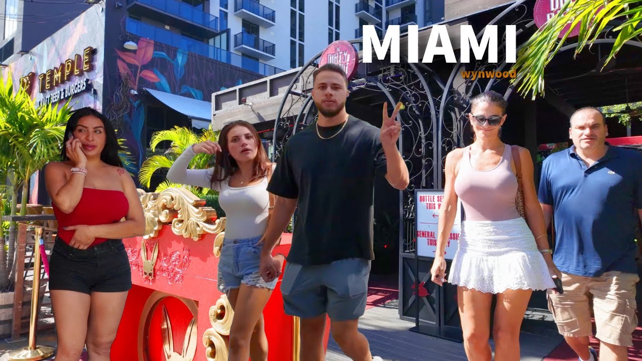 Wynwood Miami 4k Walking Tour - Explore Colorful Art District