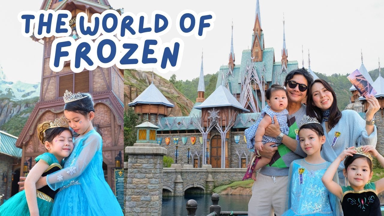 Exploring the WORLD OF Frozen Hong Kong Disneyland!