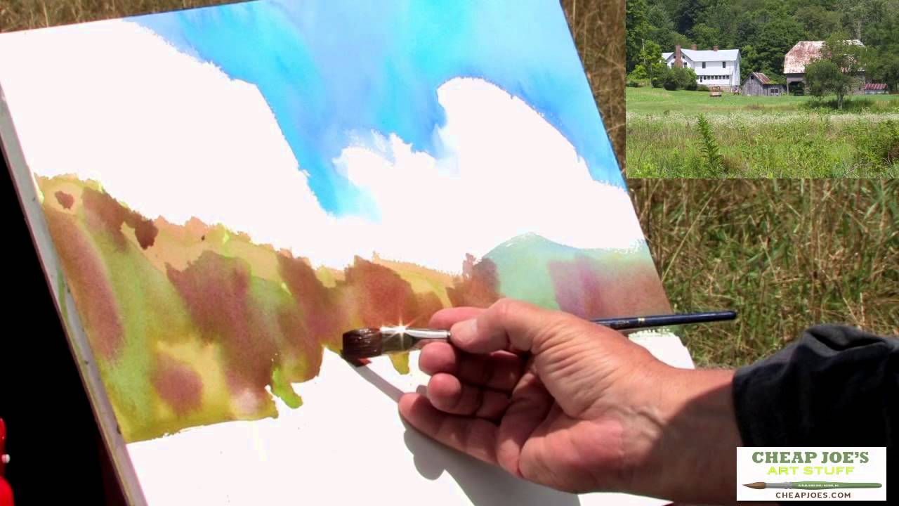 Plein Air Painting with Frank Francese - Painting the Plein Air Scene (Part5)