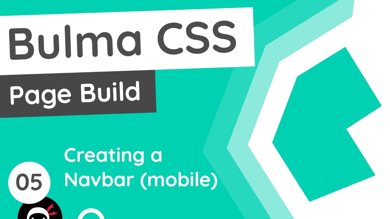 Bulma Tutorial (Product Page Build) #5 - Navbar (for mobiles)