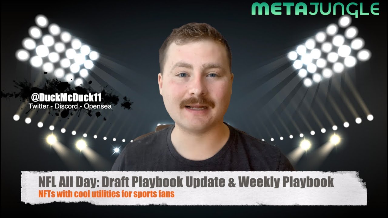 NFL All Day: Draft Playbook Update & Weekly Playbook