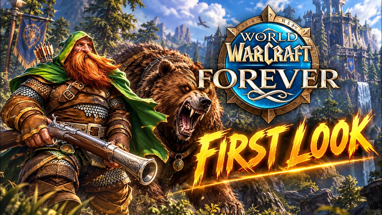 First Look at Hunter in World of Warcraft Forever