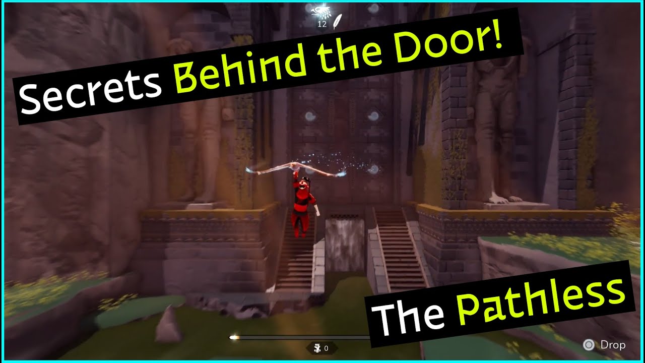 Behind the secret door - Secret room / God - The Pathless (PS5/PS4)