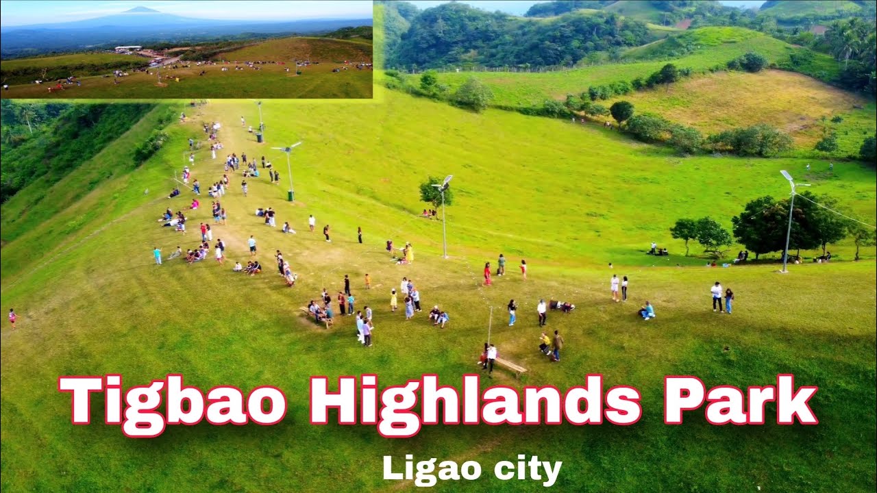 Re-opening -Tigbao Highlands Park -Ligao City 