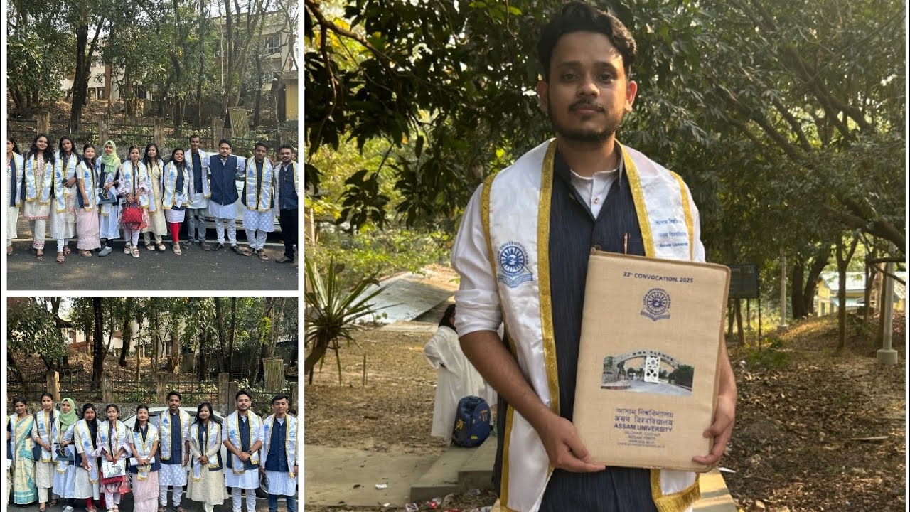 22nd Convocation 🎓/ Assam University/ #assamuniversity #assamuniversitysilchar #convocation #silchar