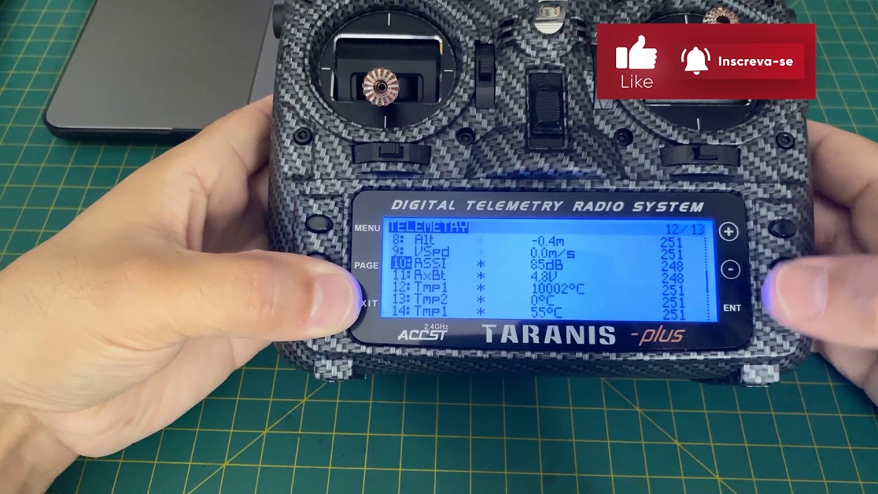 Como colocar RSSI no OSD Taranis X9D plus