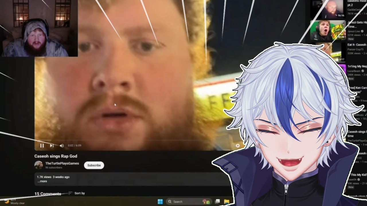 Reacting to CaseOh's AI Covers