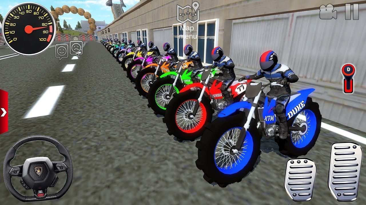 Police Racing Motocross Extreme US Bikes Off_Road #7 - Offroad Outlaws Bike Game Android Gameplay
