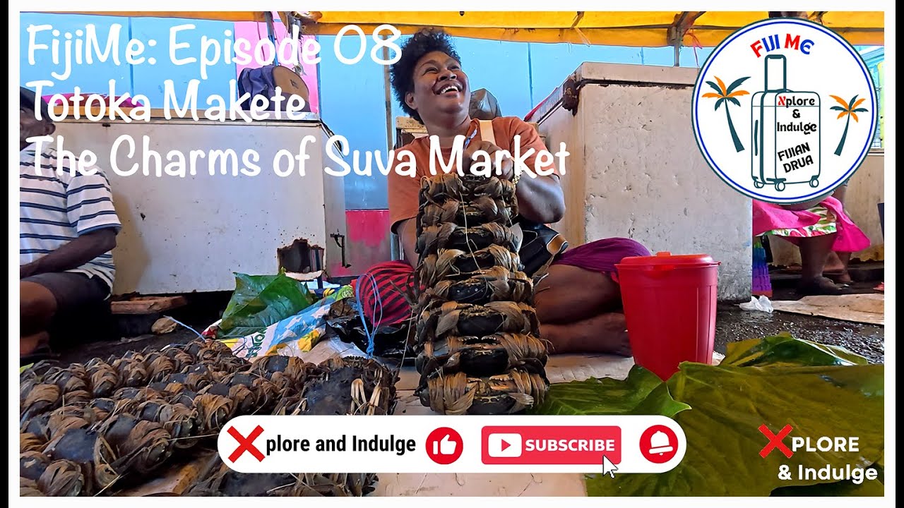 Fiji Me Ep 08 – Suva Market Vibes 🇫🇯 | Totoka Makete & Fresh Island Finds