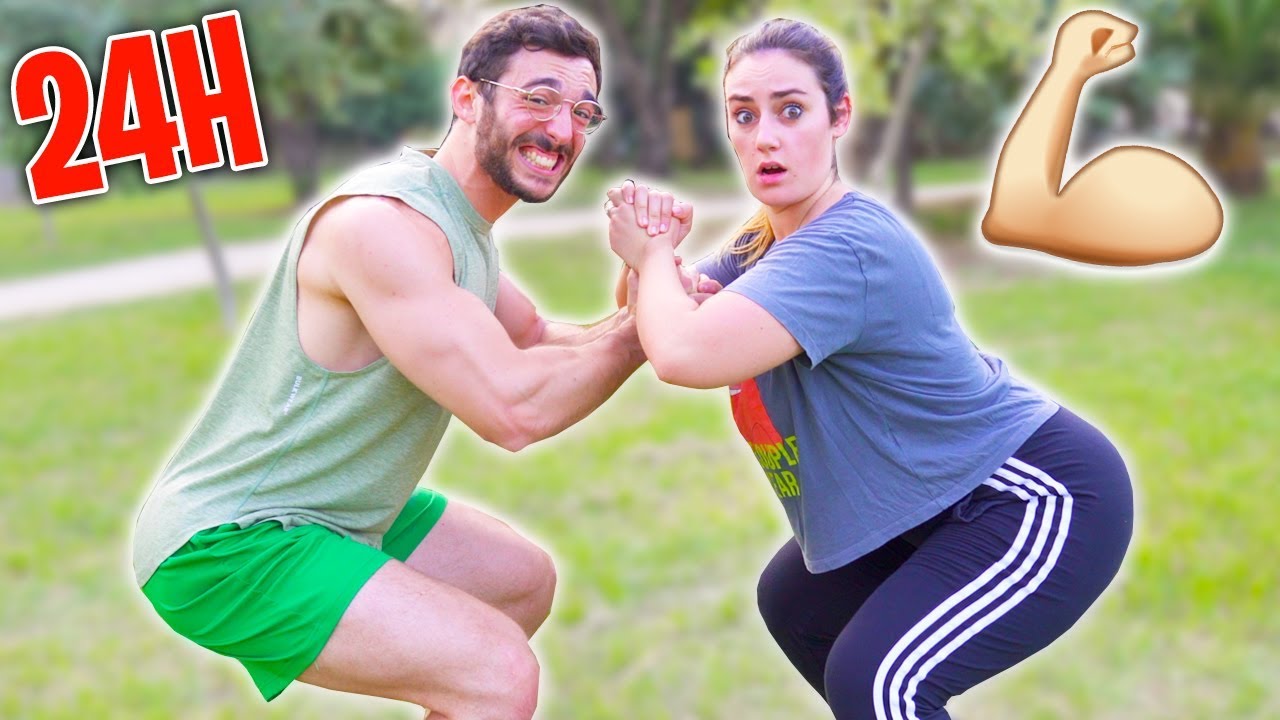 24 ORE da PALESTRATA! con LA MIA RAGAZZA! *FINITO MALE*