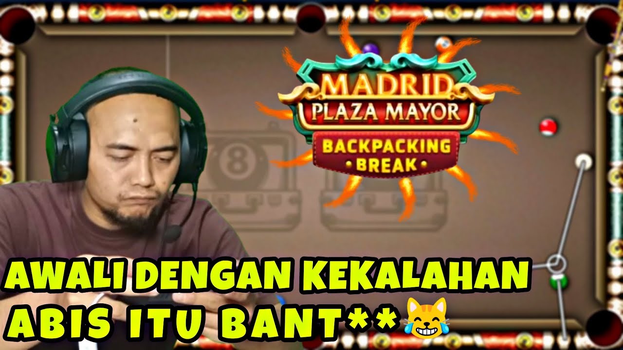 AWALI DENGAN KEKALAHAN ABIS ITU BANT** 😹 8 BALL POOL - MINICLIP
