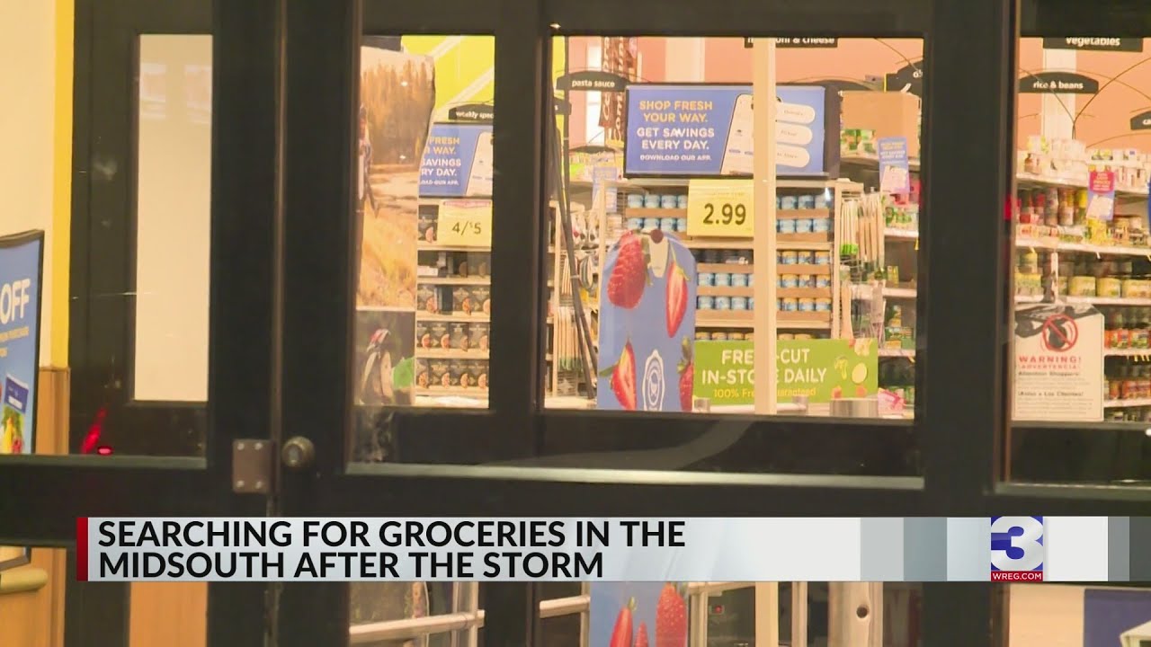 Mid-South shoppers face limited food options, early closures