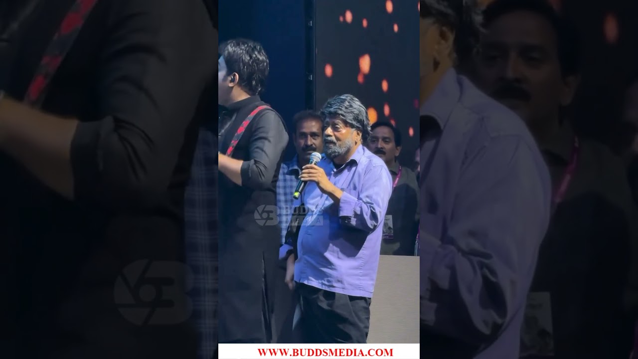 Give me a mic to sing. If I hear the song, the child will recognize me, Hariharan's dramatic entry