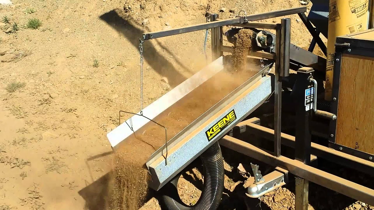 Glenns portable gold machine