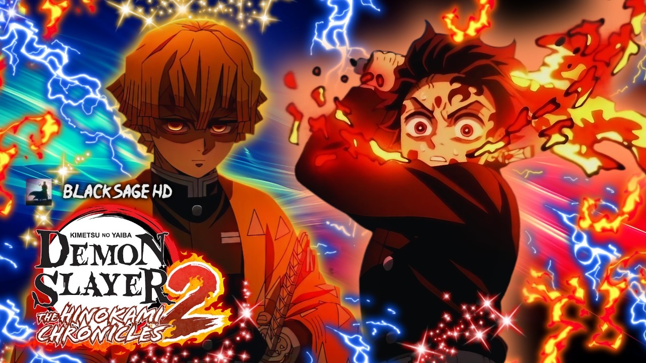 INFINITY CASTLE TANJIRO AND ZENITSU DESTROY ALL ONLINE!!! - Demon Slayer The Hinokami Chronicles 2