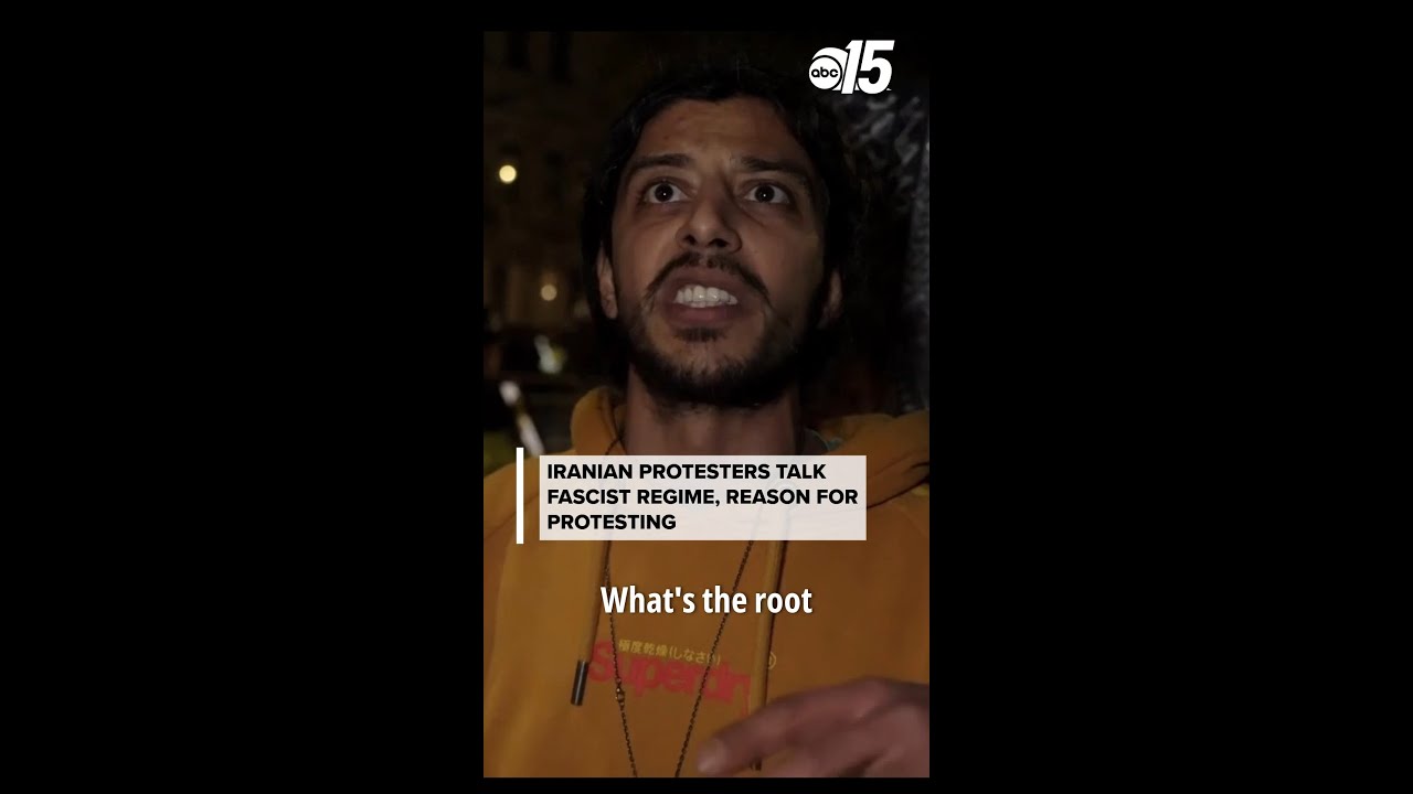 Iranian Protesters Say Islamic Regime Is Root Problem