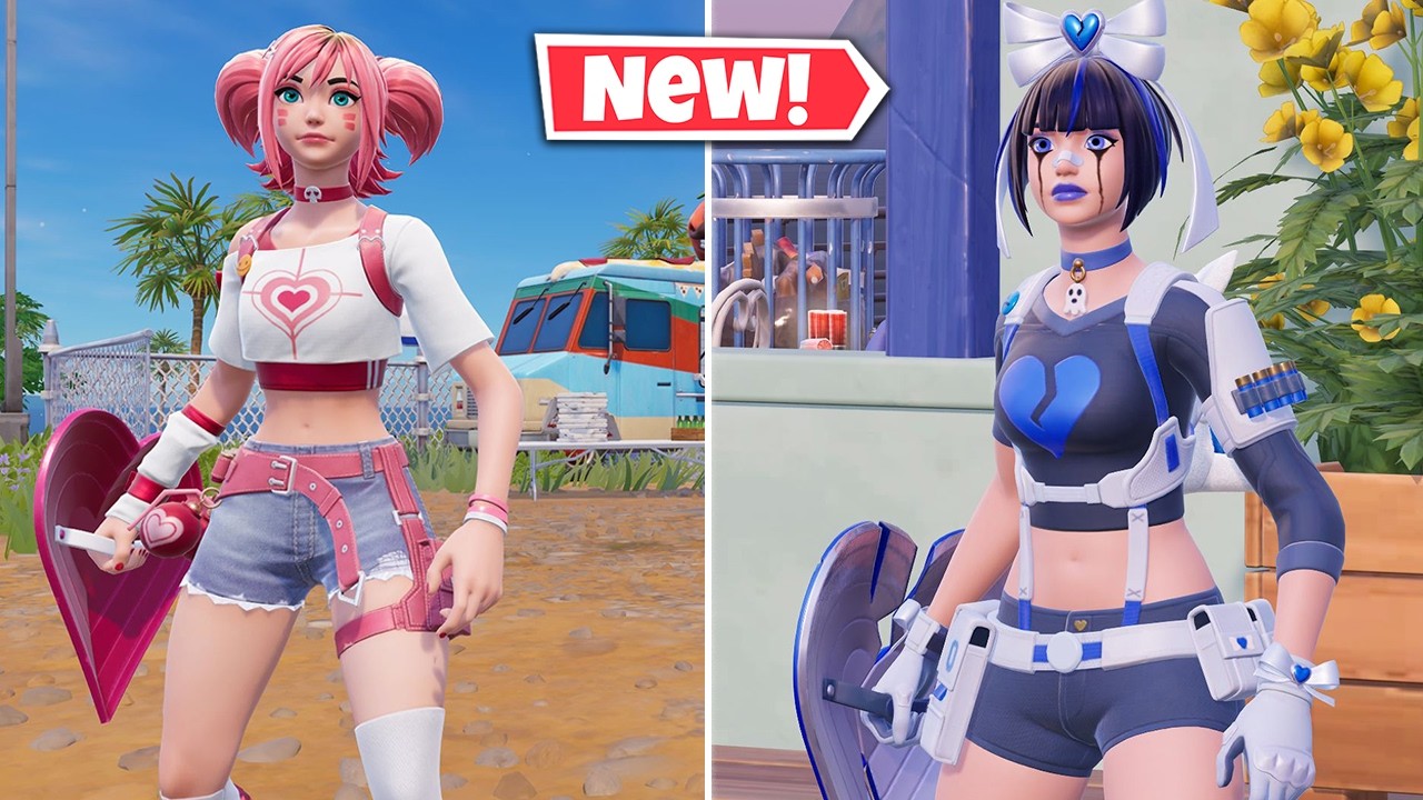 NEW ESME & ENNUI Skins In Fortnite! (Sisters Of The Heart Bundle)