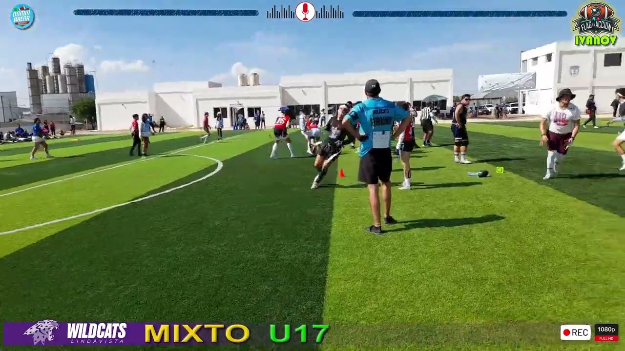 FlagEnAccion | Doom Bowl | MIXTO U17 | Wildcats vs Lobos