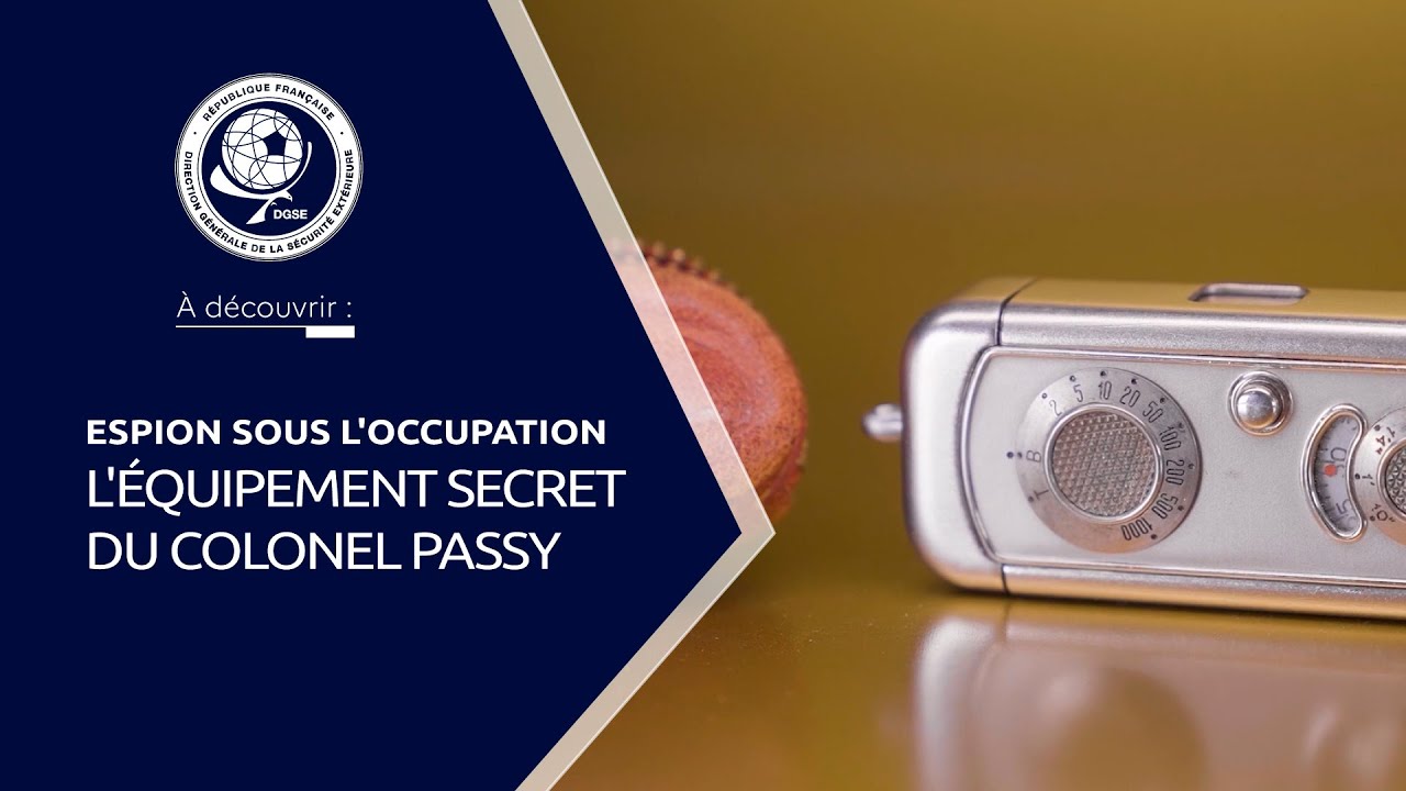 Espion sous l'occupation : l'équipement secret du colonel Passy