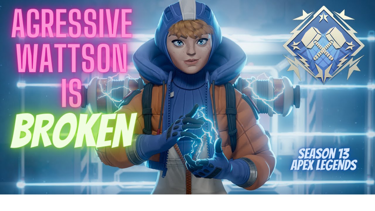 AGRESSIVE WATTSON is BROKEN!!! (season 13 apex legends wattson)