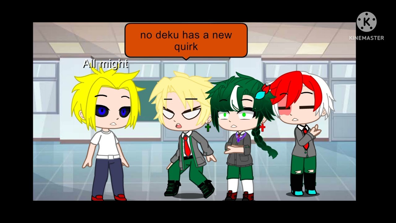 If deku had green Toronto ( read discription)