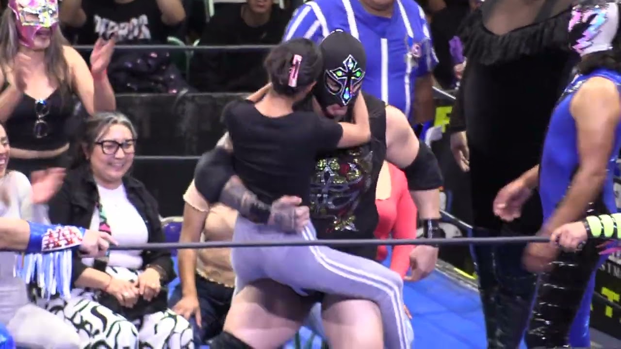 MAMBA, ELEGIDO, FABY APACHE, MINI ALEBRIJE VS POLVO DE ESTRELLAS, ESTRELLITA INTOCABLE Y NEMESIS