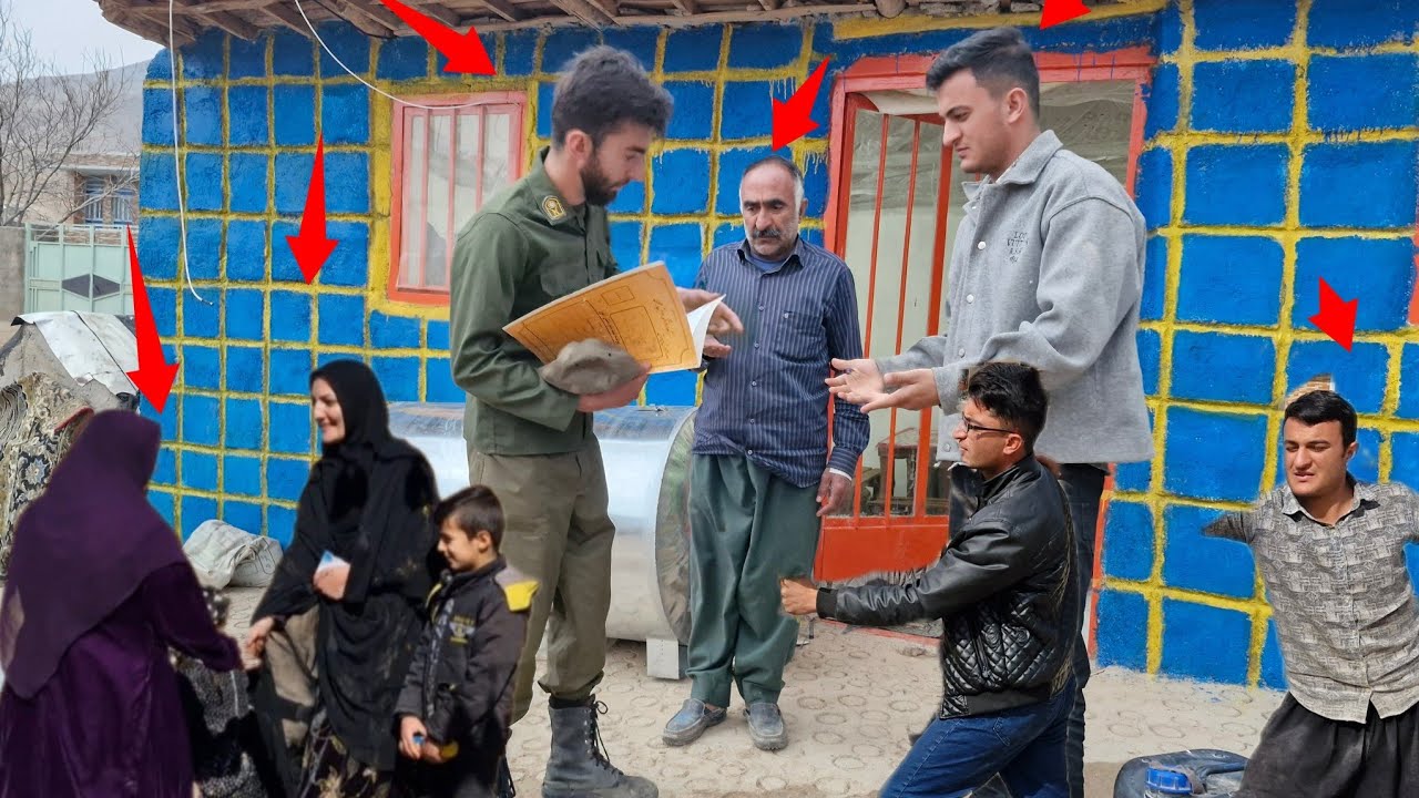 😭 Engineer Reza saw Mohammad's toy and cried remembering the past + Storm and the police