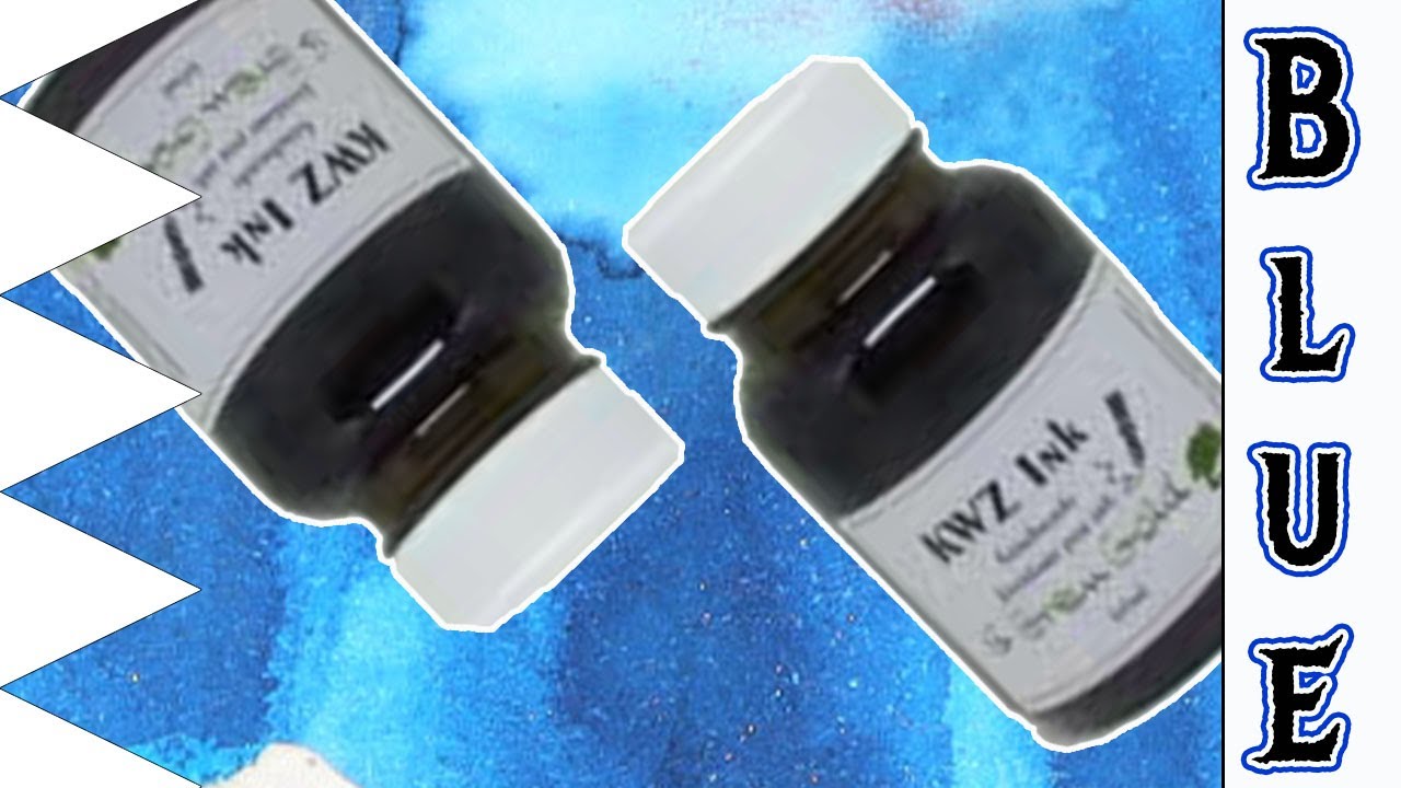 KWZ  Standard    Azure 4 Fountain Pen Ink #fountainpenink #fountainpens