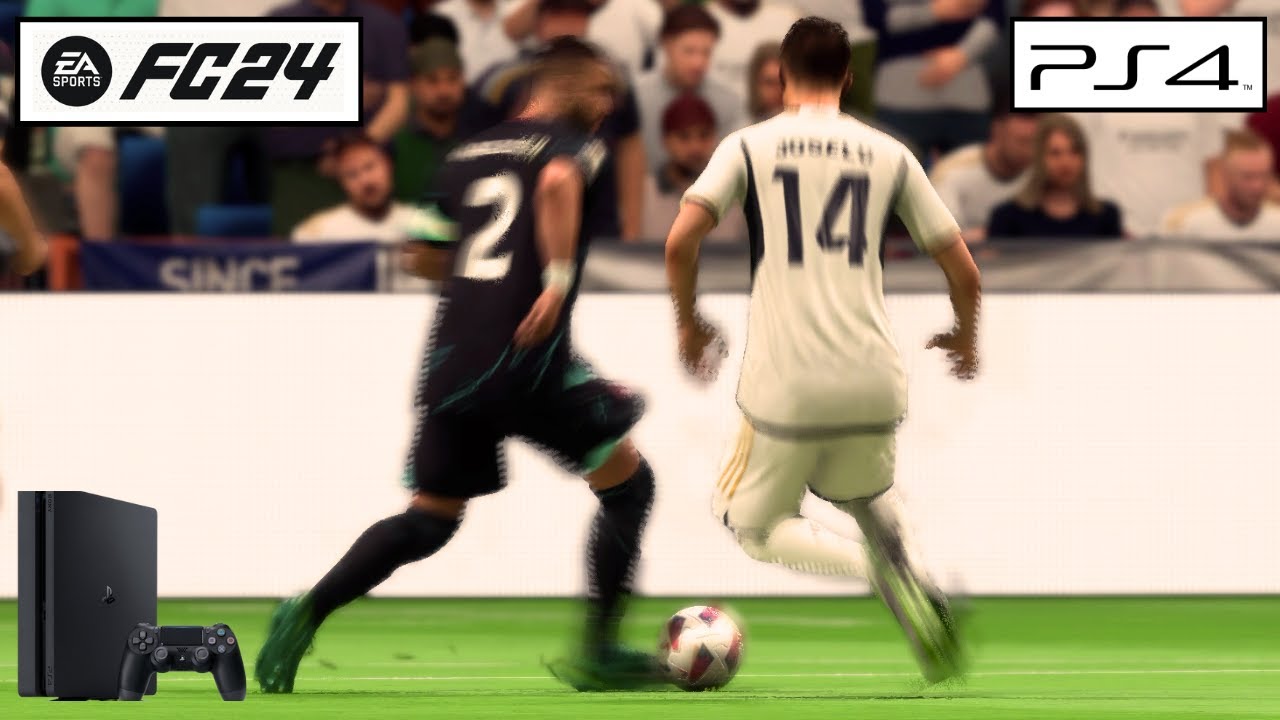 Real Madrid vs Manchester City - EA FC 24 PS4 Gameplay (1080p 60fps)