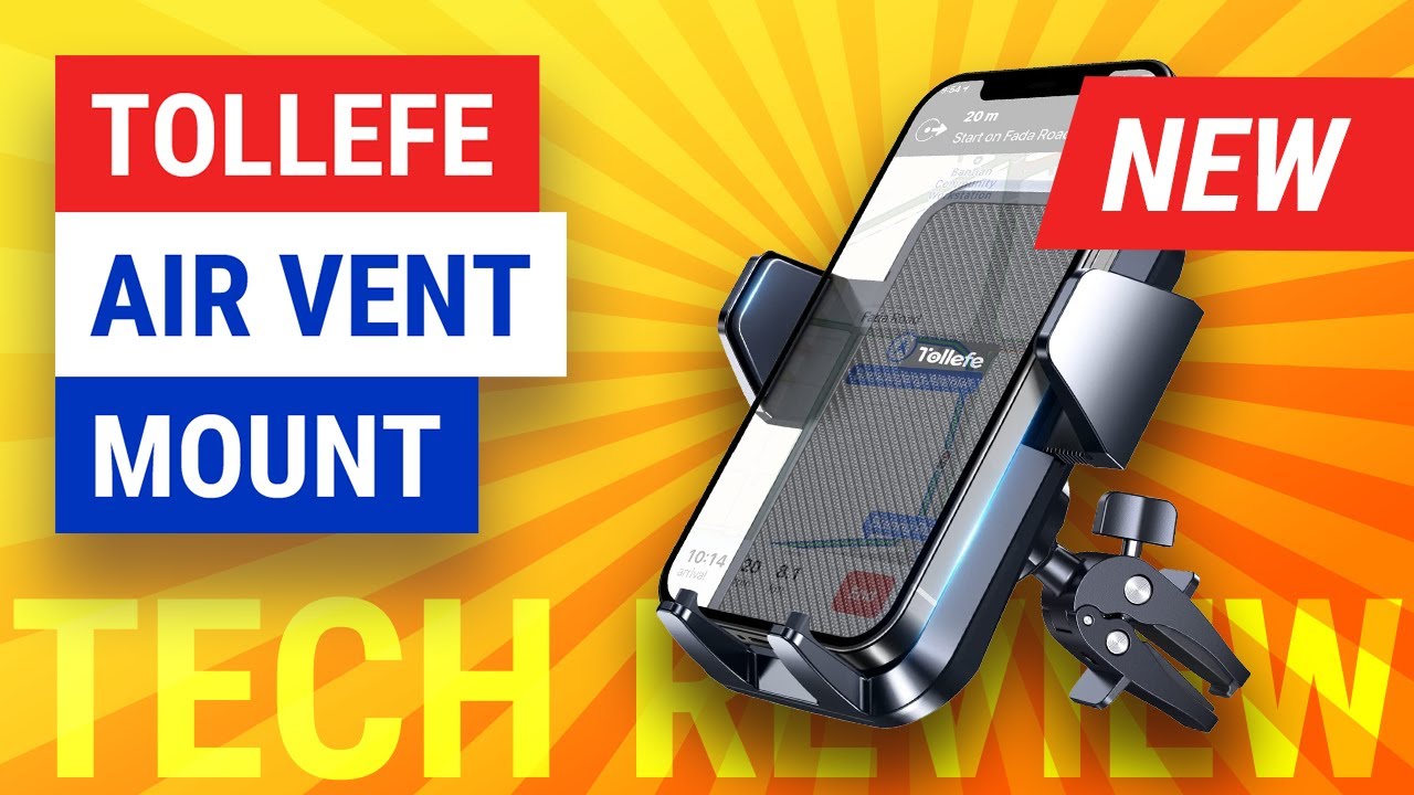 Tollefe ZS230 Car Air Vent Phone Mount Holder Review