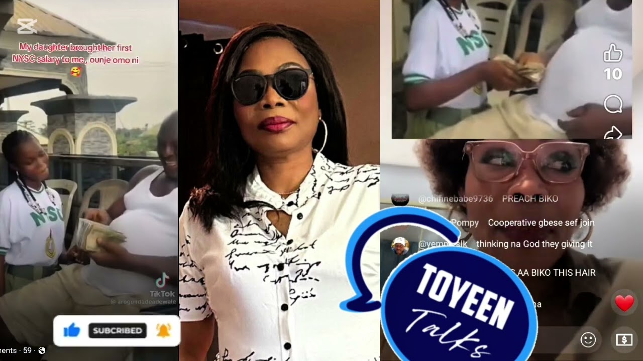 A CORPER GIVES HER FATHER HER FIRST FRUIT INSTEAD ON PASTOR, AUNTY ADUNNI SHOWERS PRAISES 