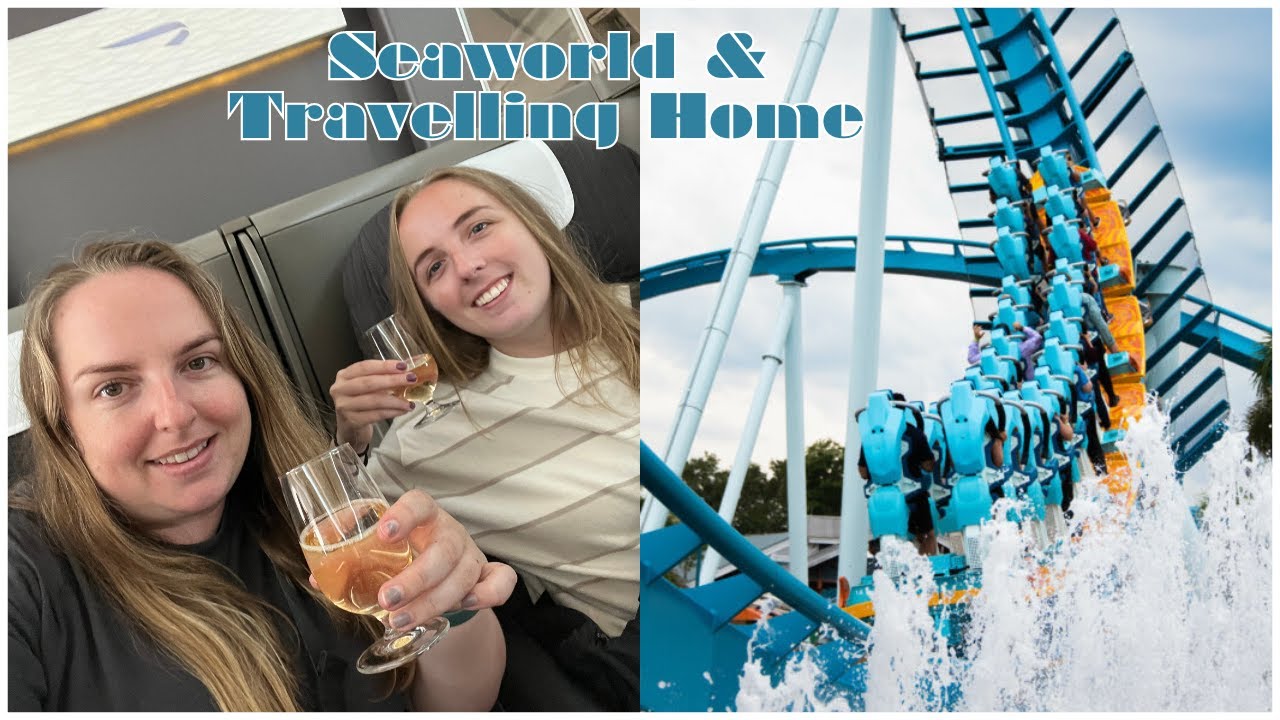 Pipeline & Quick Queue at Seaworld & Travelling Home