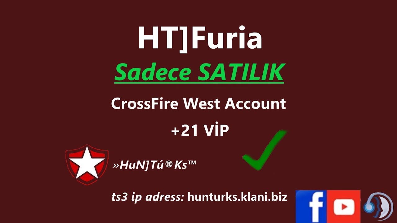 CrossFire West Hun T&uuml;rks &bull; HT]Furia | Satıldı.