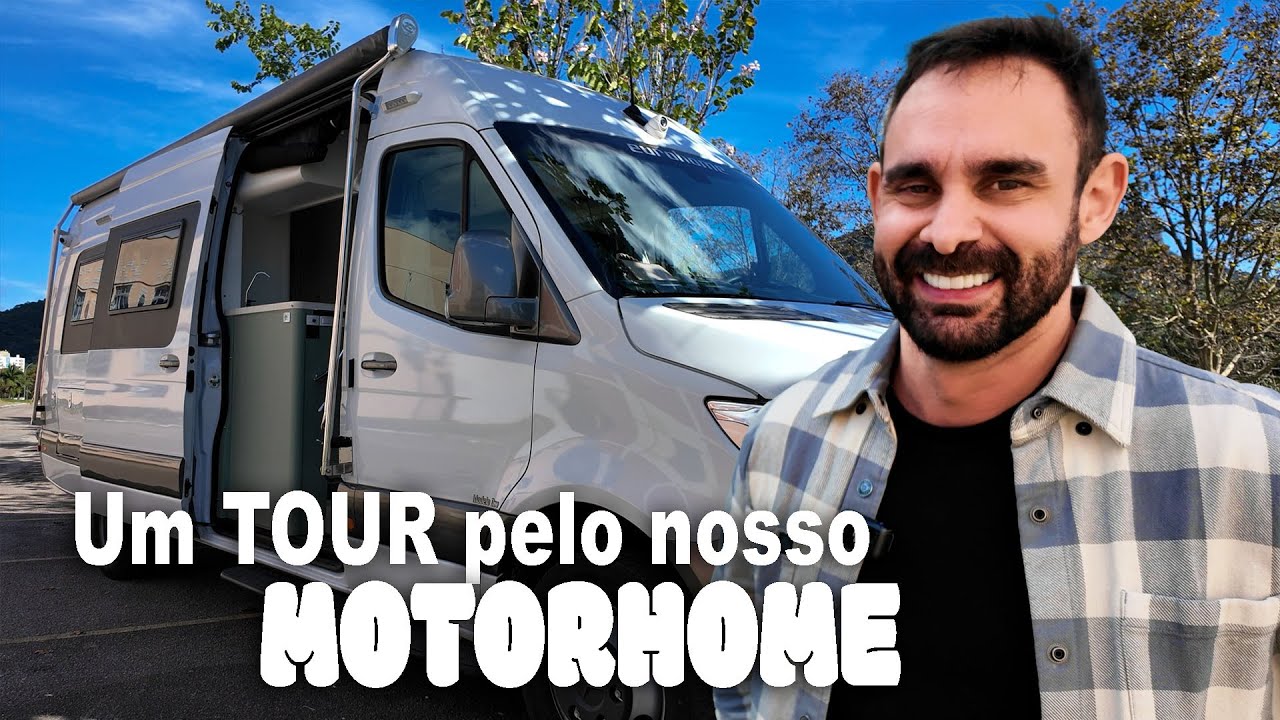 Um TOUR pelo nosso Motorhome Sprinter 517