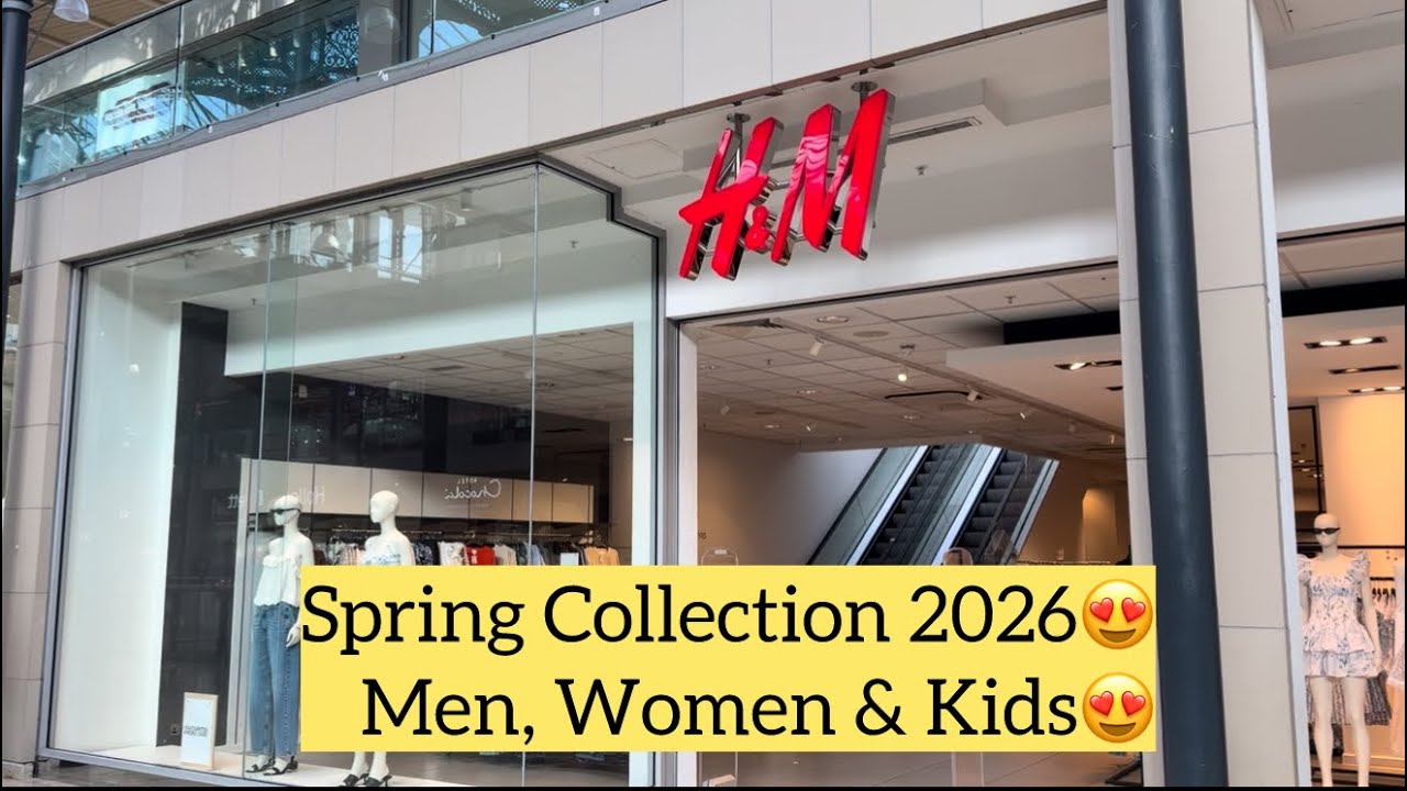 H&M Spring Collection 2026 🌸 | April New Arrivals Haul | Women, Men & Kids Fashion + Shoes & Bags