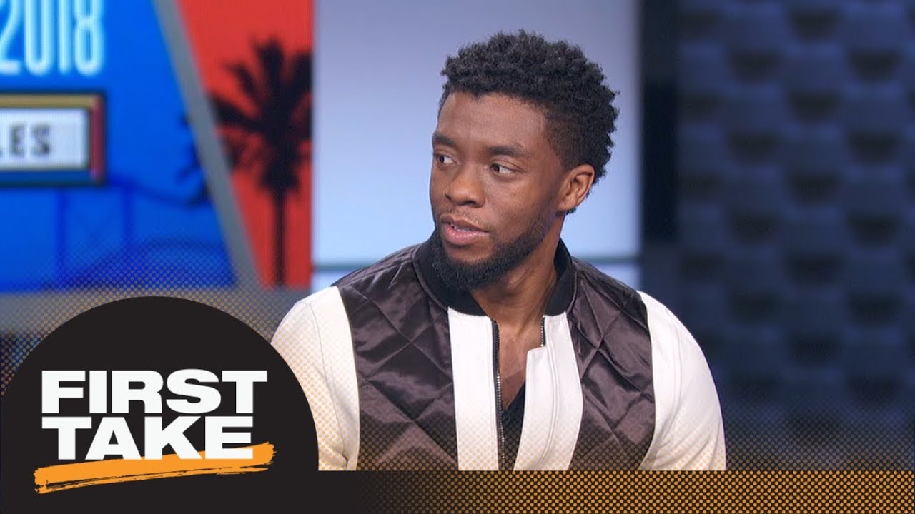 First Take interviews Black Panther star Chadwick Boseman | First Take | ESPN