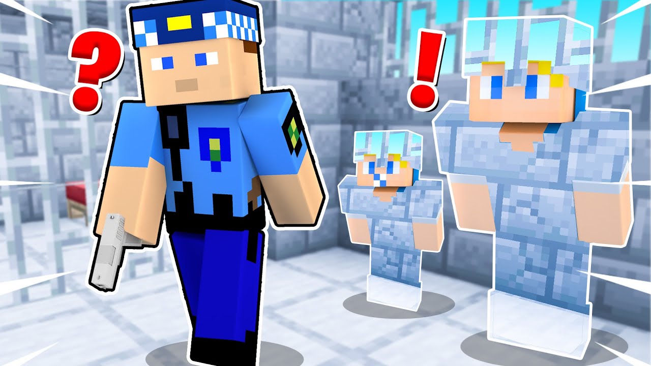 SCAPPO DA INVISIBILE CON MIO FIGLIO DALLA PRIGIONE PIÙ SICURA! - Minecraft ITA