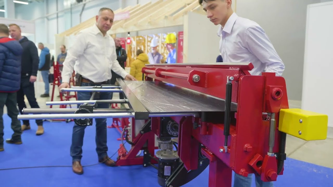 Zaginarka elektryczna RED-2200mm z pulpitem, NOWOSC 2024, electric press, Giętarka elektryczna 2m