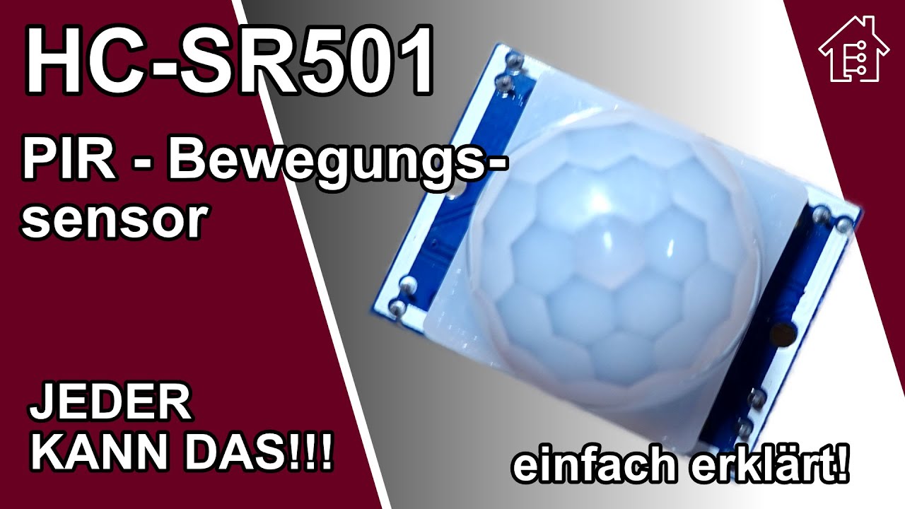 HC-SR501 PIR Motion Sensor einfach erklärt! | #EdisTechlab - English Sub
