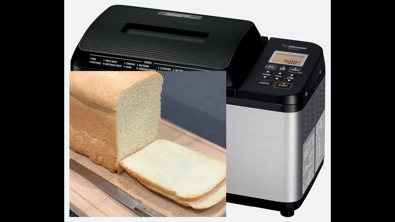 Basic White Bread 1 1/2 Lbs Loaf Recipe for Bread Machine (Bread Maker)  🍞 Zojirushi Virtuoso Plus