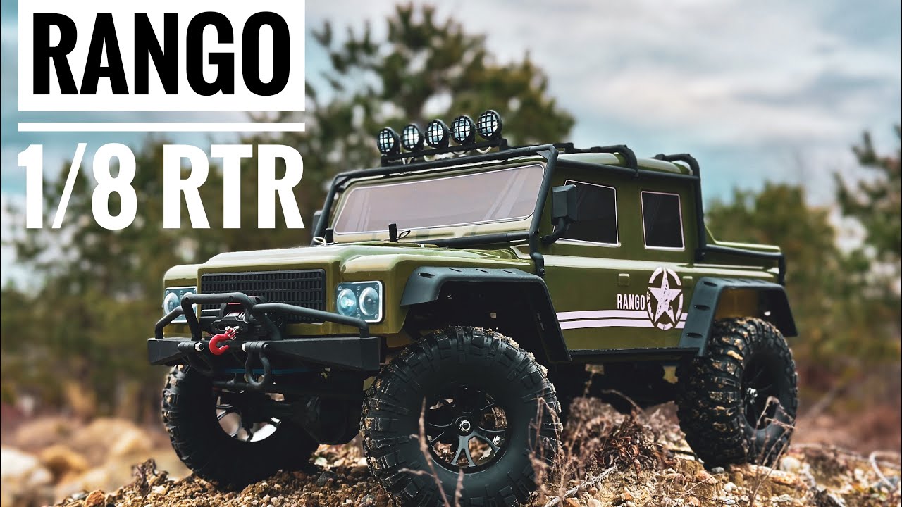 Laegendary RANGO 1/8 Scale RTR Crawler - Unboxing, Review, Crawling & More!!