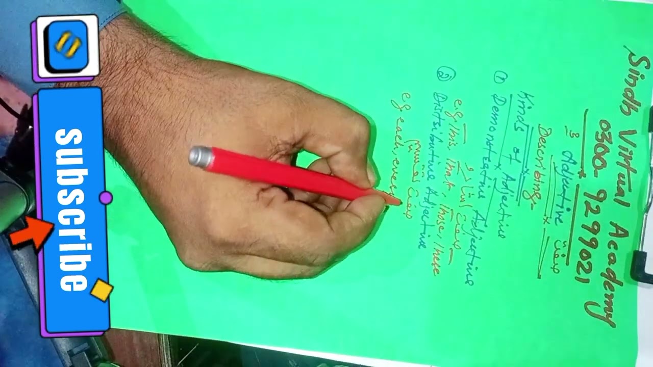 What is Adjective and Its Kinds? Parts of Speech #grammar #english #trending #adjective #kinds