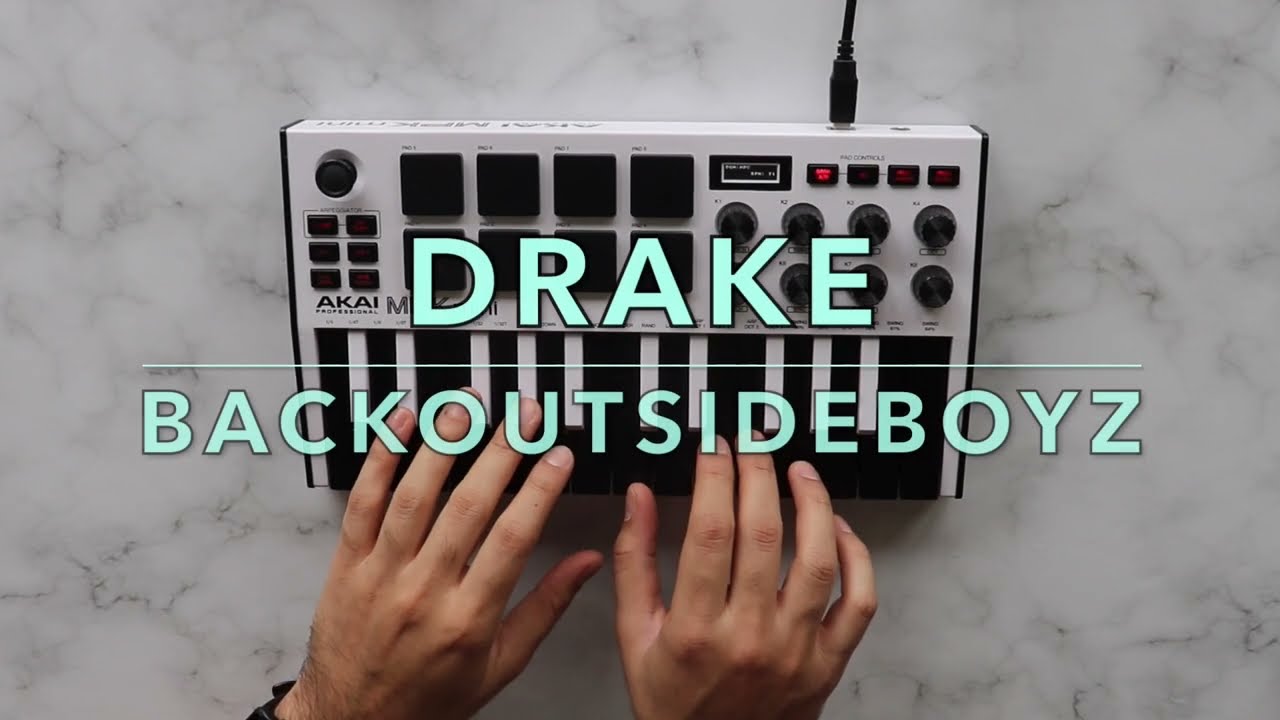 Drake - Back Outside Boyz (Remake) | AKAI MPK Mini | Her Loss