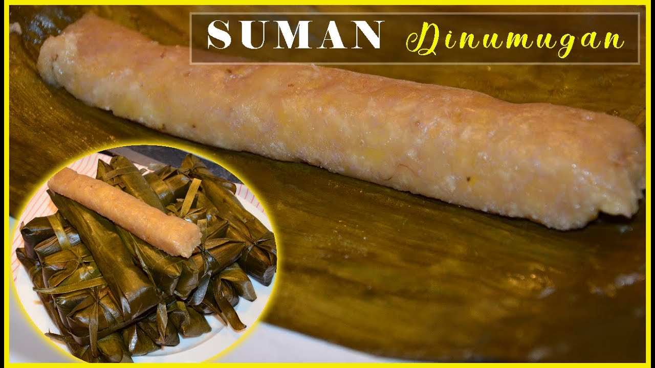 Bohol's Best Suman Dinumugan Recipe | Suman Saging | Banana Suman Recipe | by Super Marie