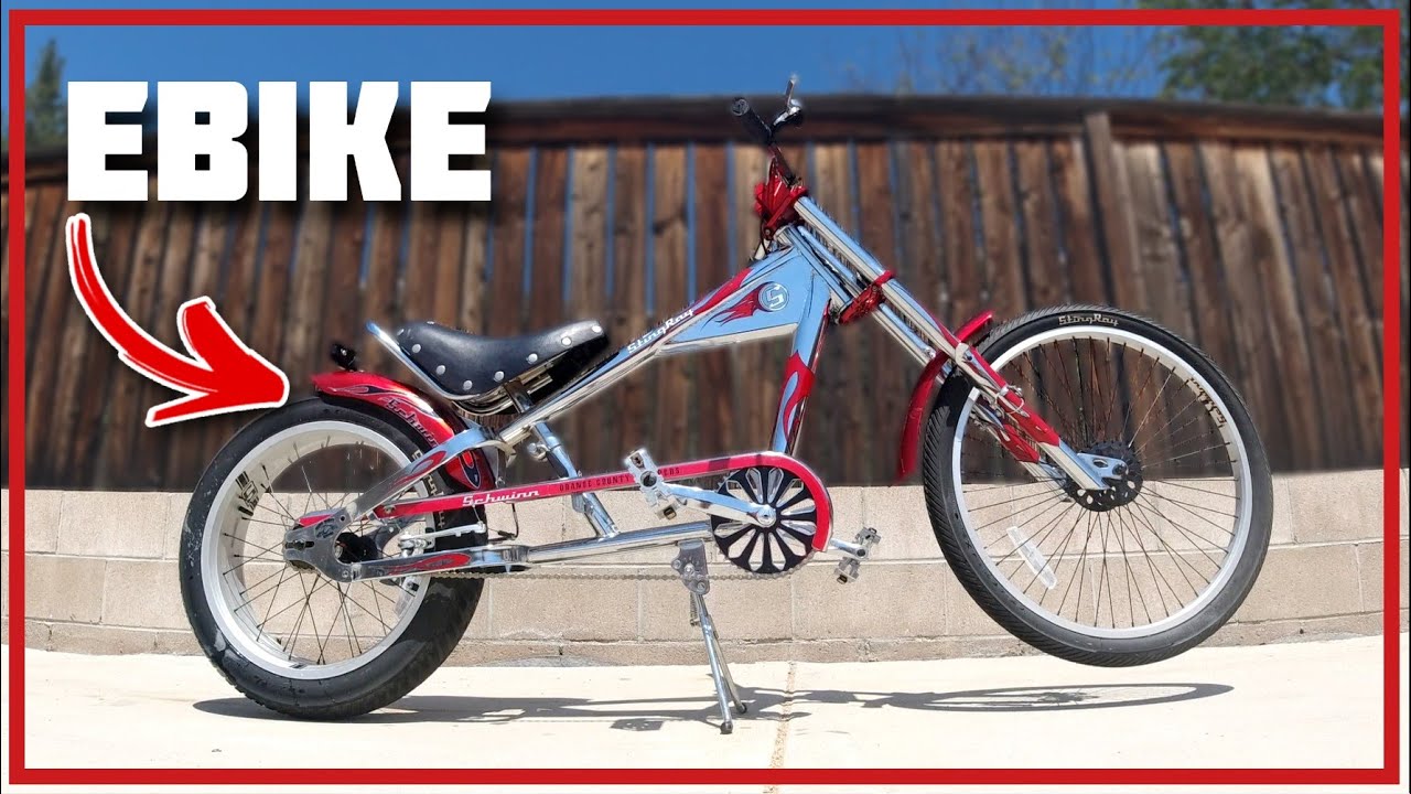Schwinn Stringray OCC Edition Electric Bike Conversion