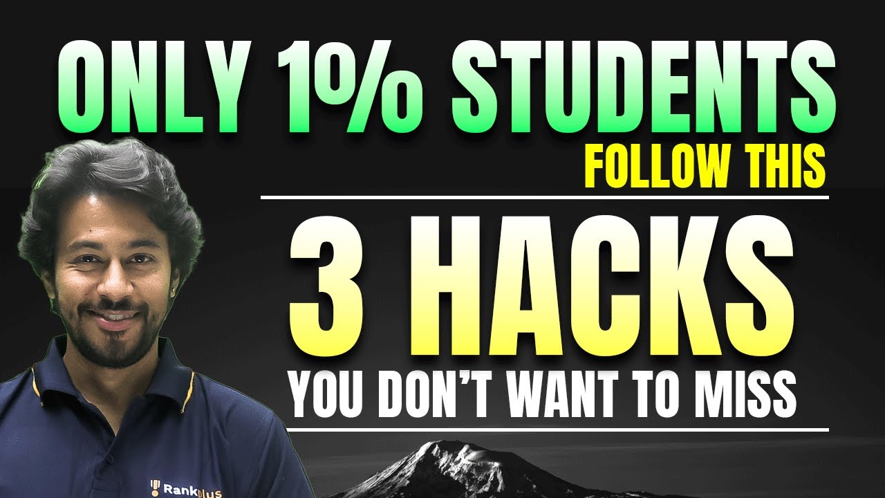 Top 3 Hacks Only 1% of Students Use for Success | Don’t Miss Out! | KK Sir