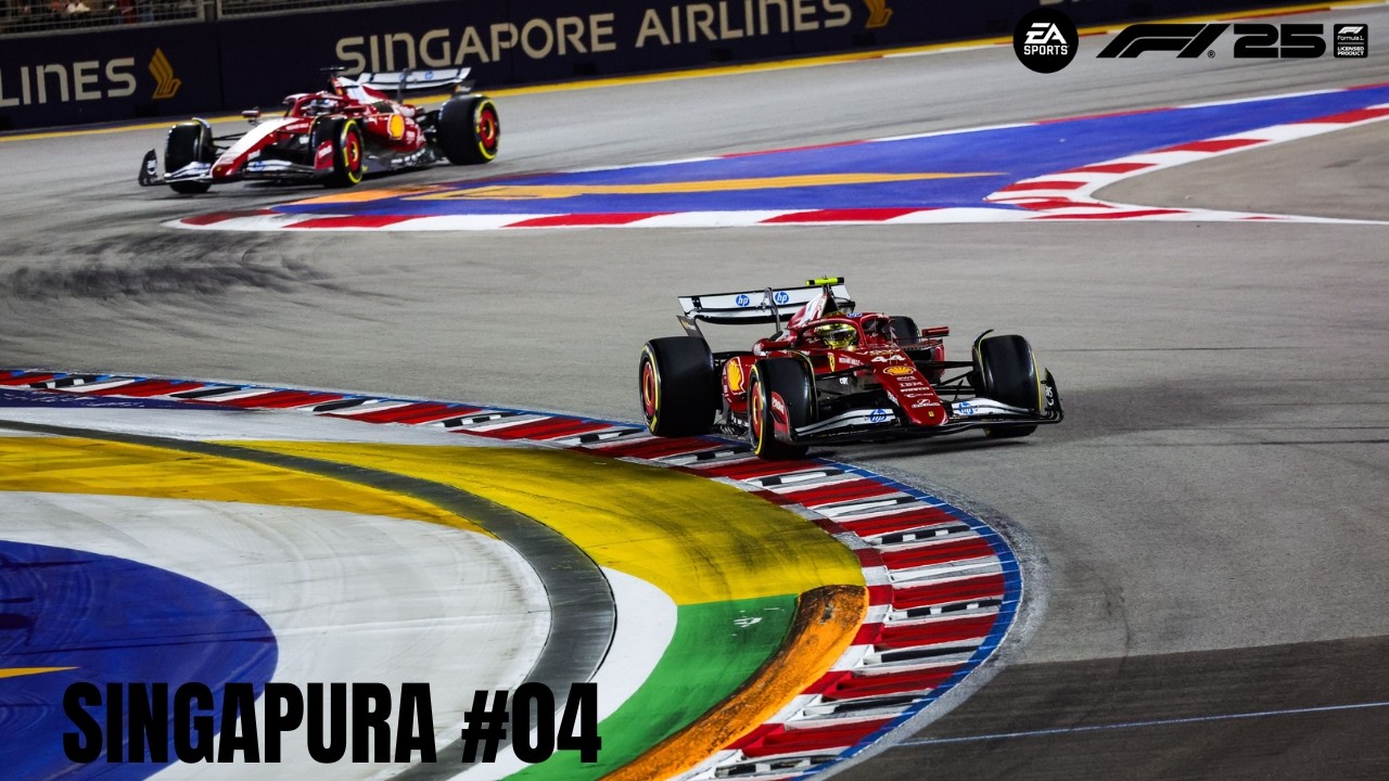 F1 25 - Liga RFR Série 3 - Singapura #04