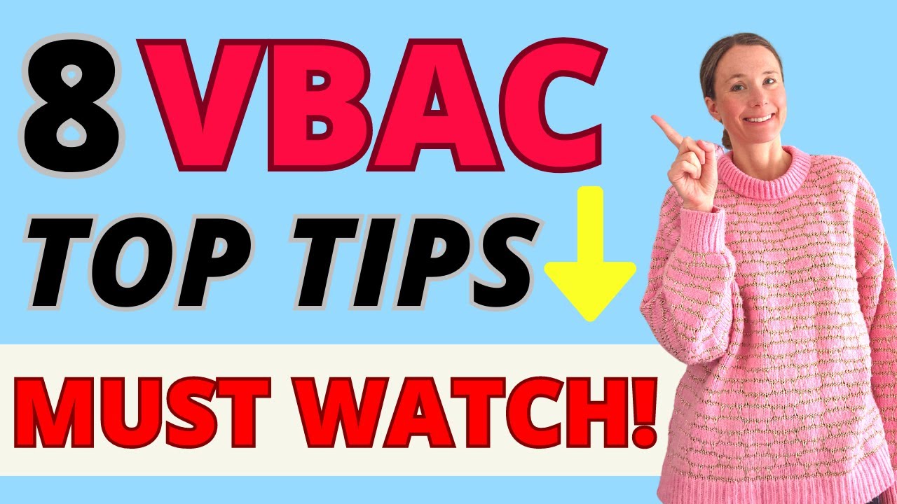 VBAC - Top tips for vaginal birth after C-section - VBAC tips - Successful VBAC
